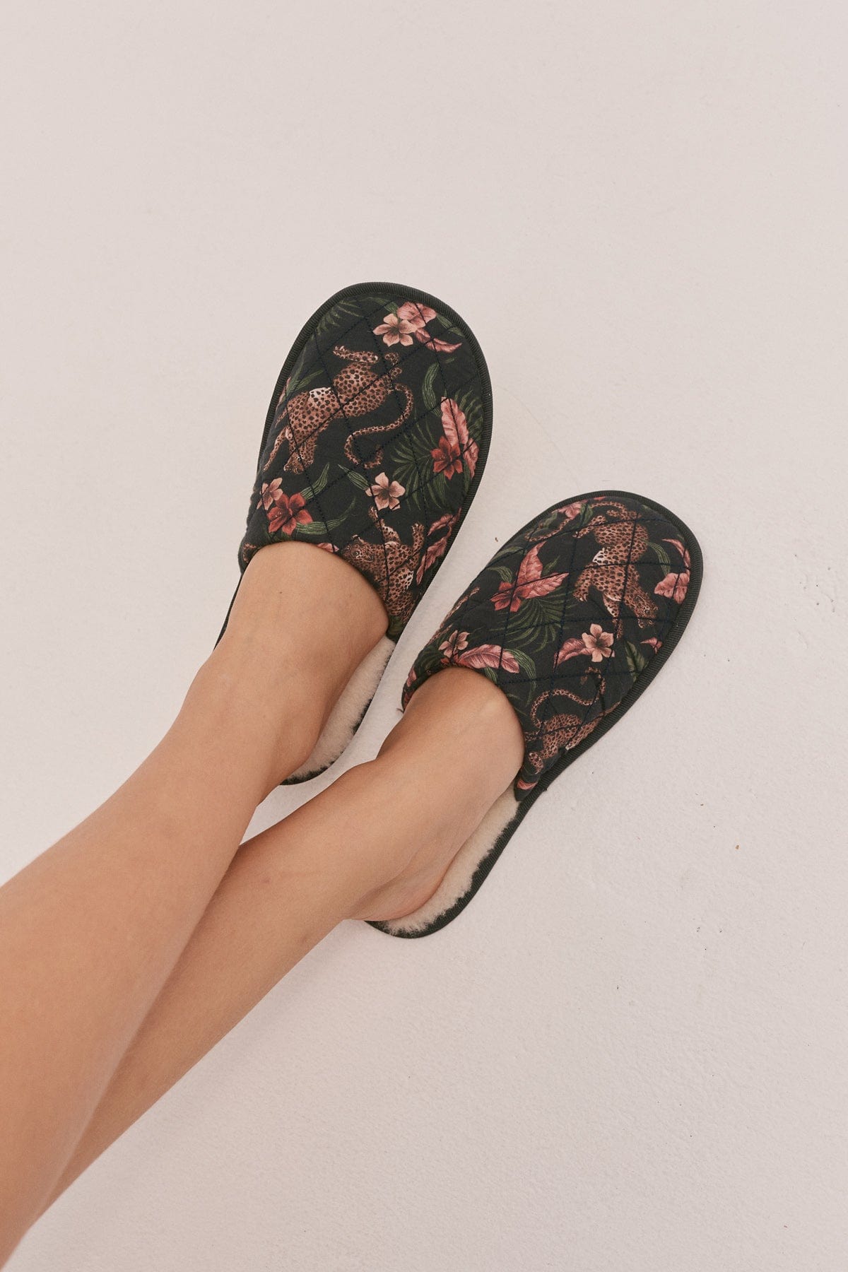 Women's Slippers Soleia Leopard Print