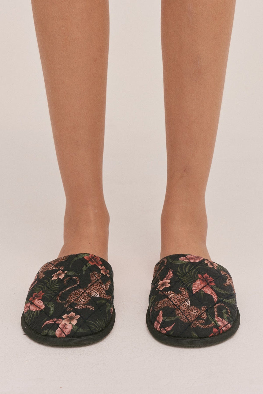 Women's Slippers Soleia Leopard Print