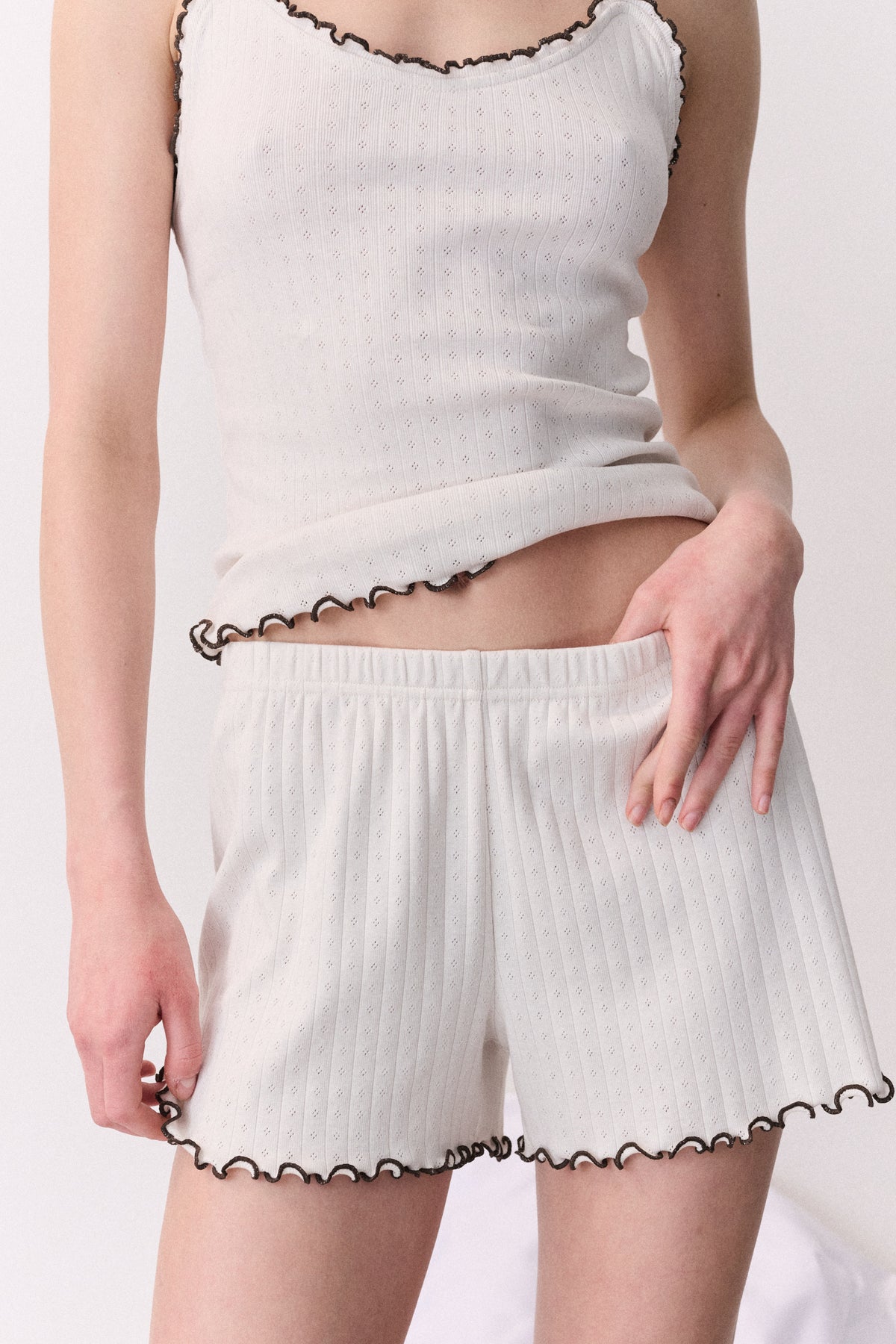 $Shape - Womens - Pointelle Shorts