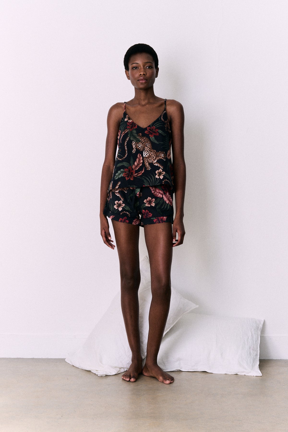 Cami Top and Shorts Set Soleia Print Multi