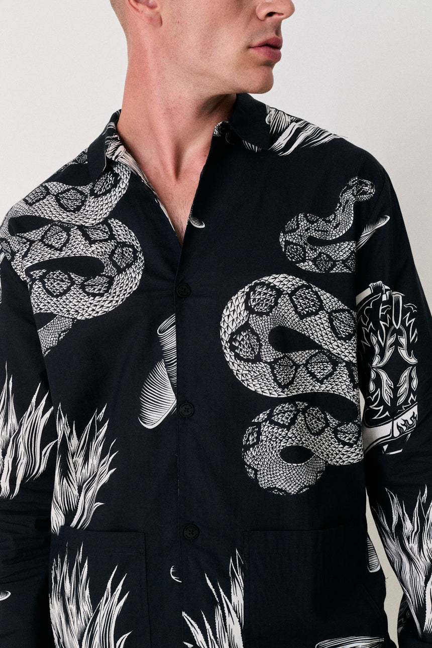 Mens Pocket Set Wild Icons Navy