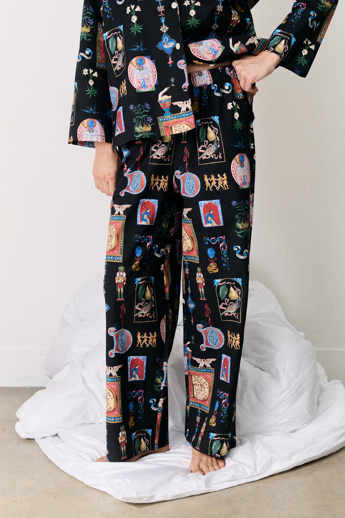 402 Long Pyjama Set 12 Days of Christmas