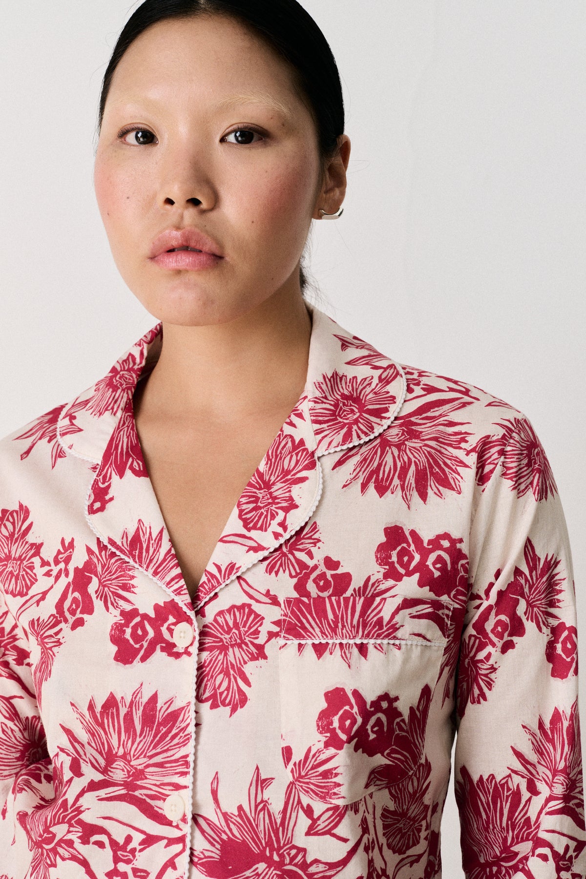 Long Set Night Bloom Red/Pink