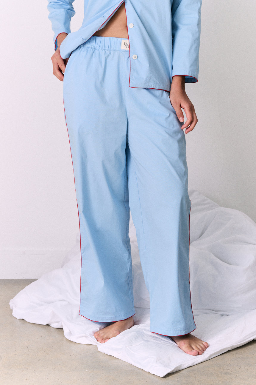 402 Long Pyjama Set Blue