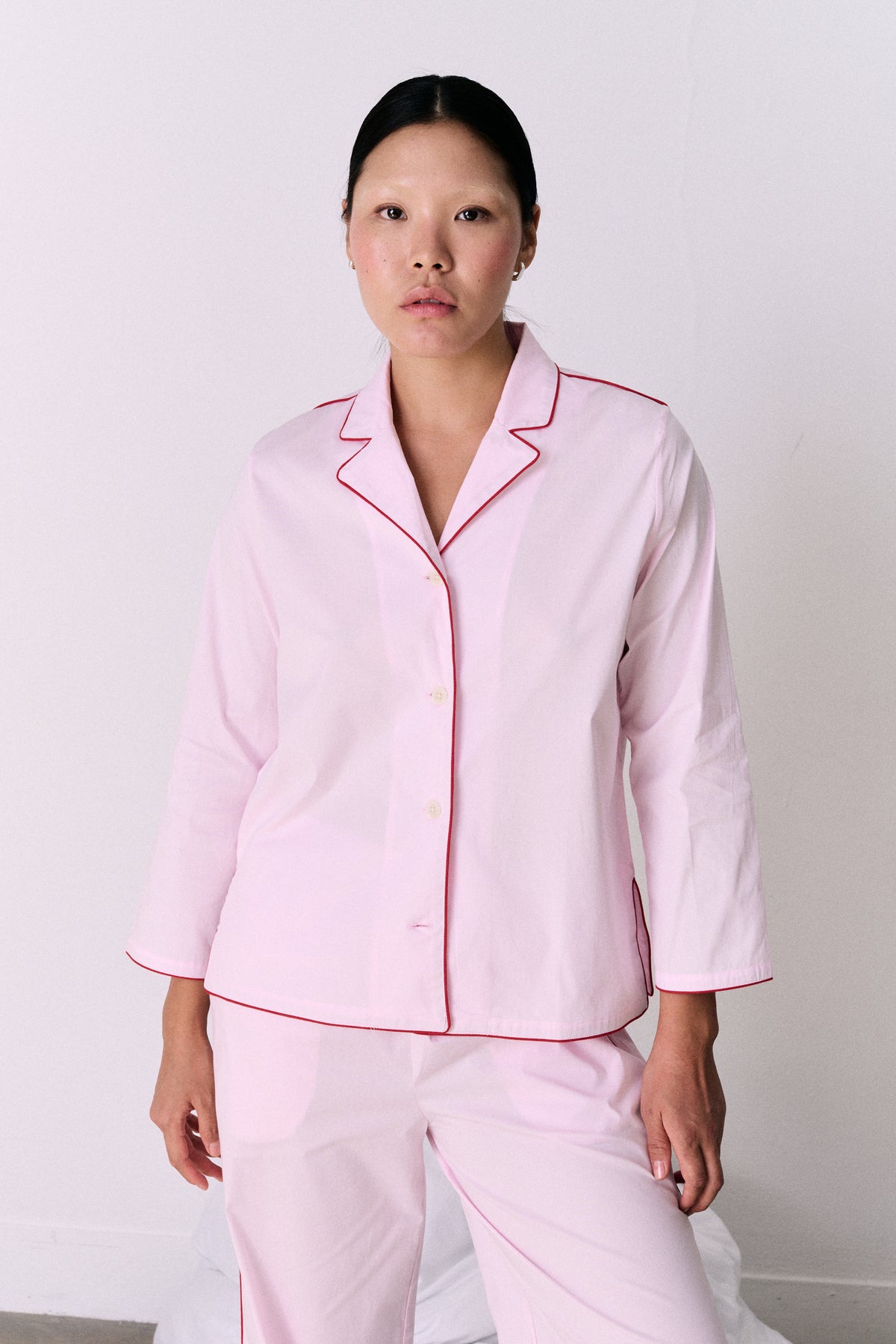 402 Long Pyjama Set Pink