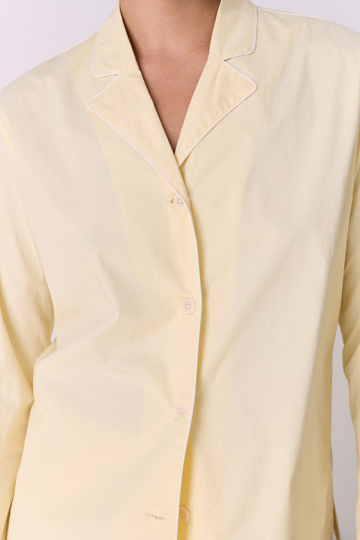 402 Long Pyjama Set Yellow