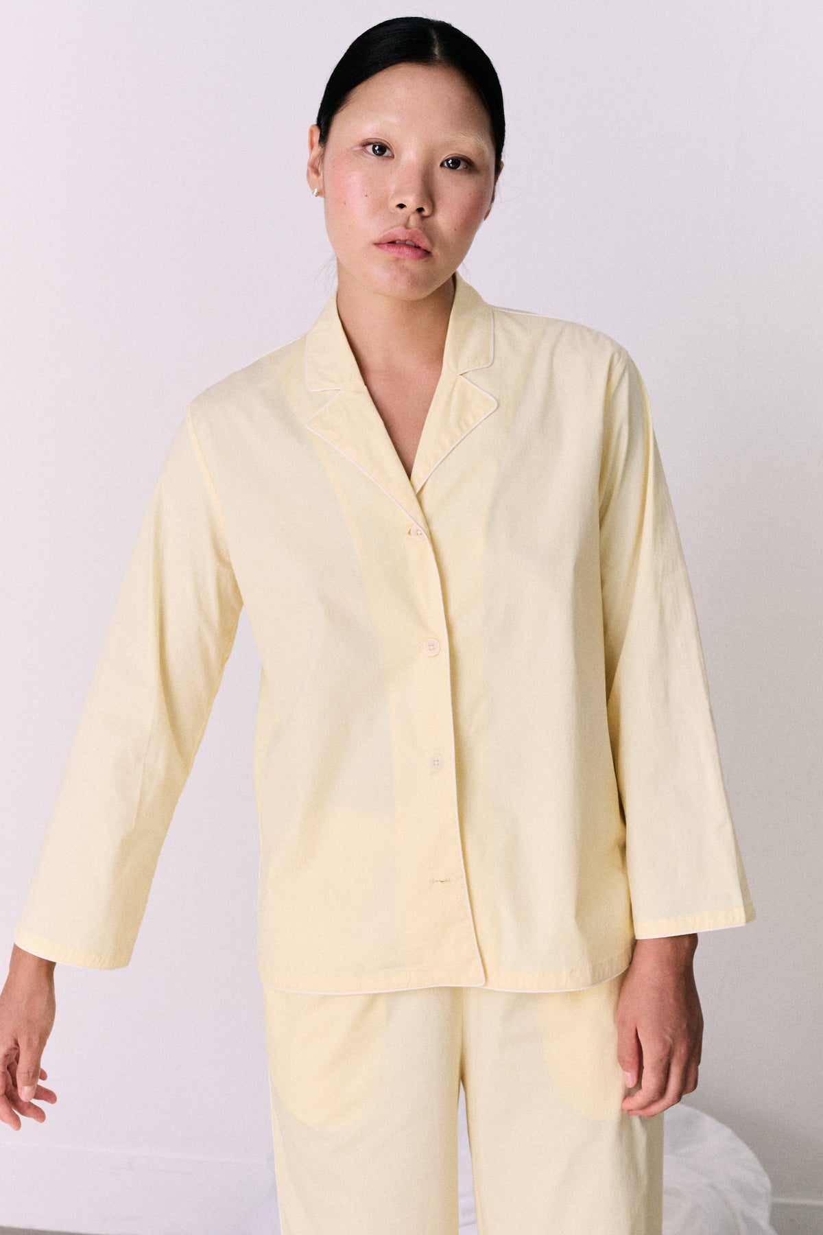 402 Long Pyjama Set Yellow