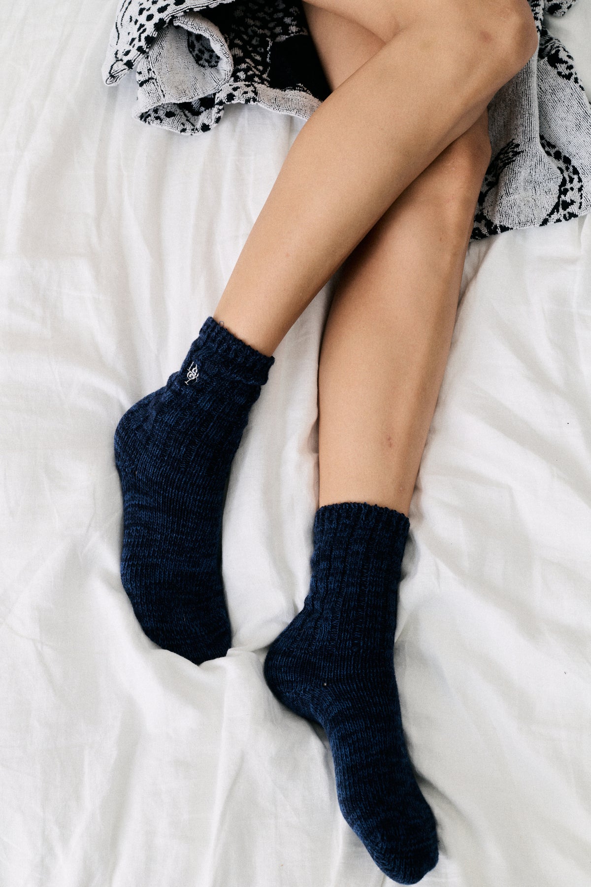 Womens Really Warm Socks Midnight