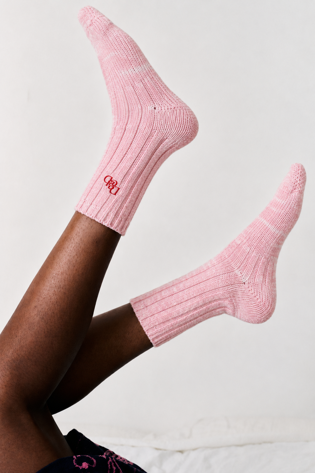 Womens Really Warm Socks Light Pink