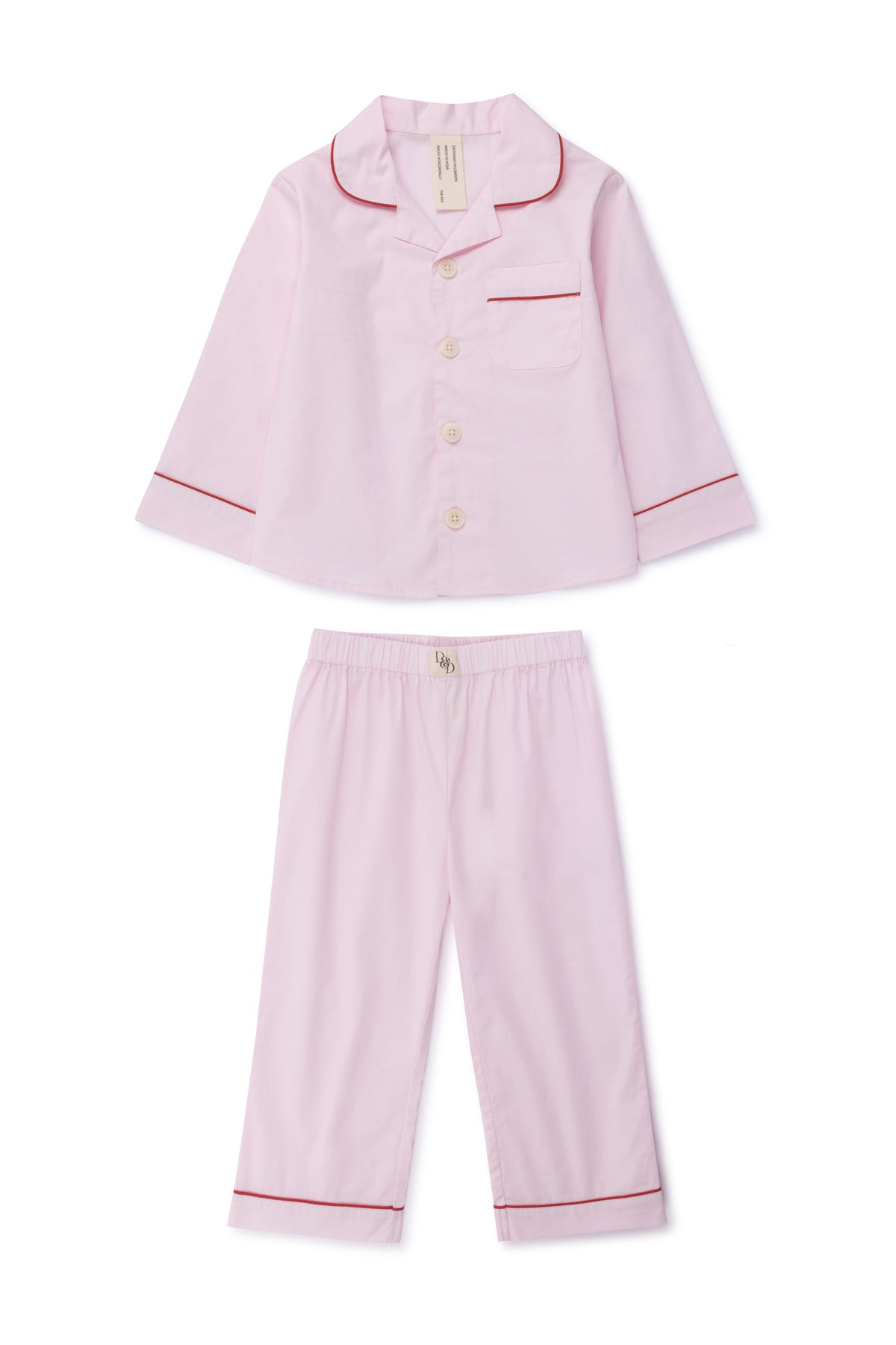 Kids 402 Long Pyjama Set Pink
