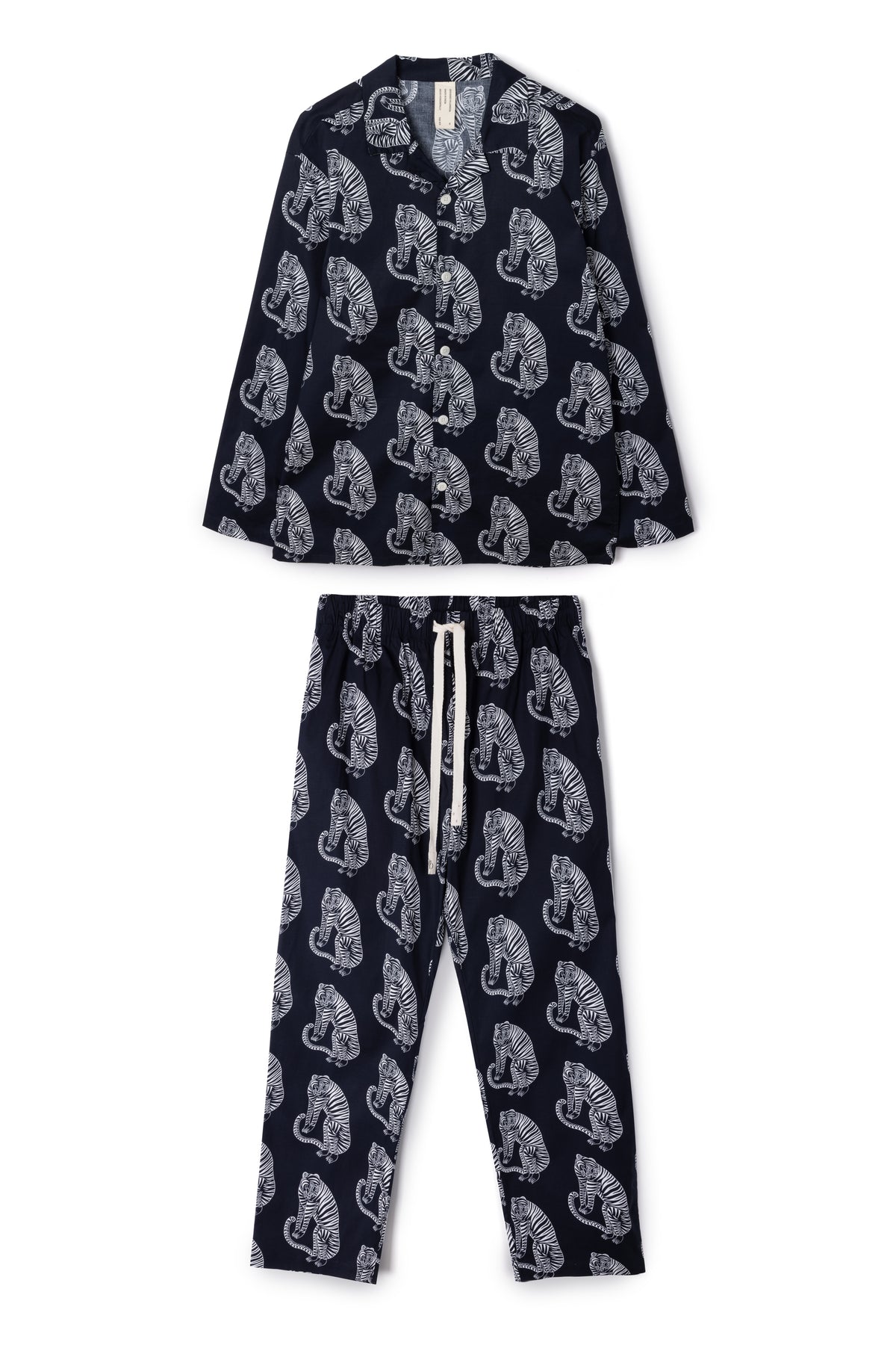 Men’s 402 Long Pyjama Set Sansindo Navy