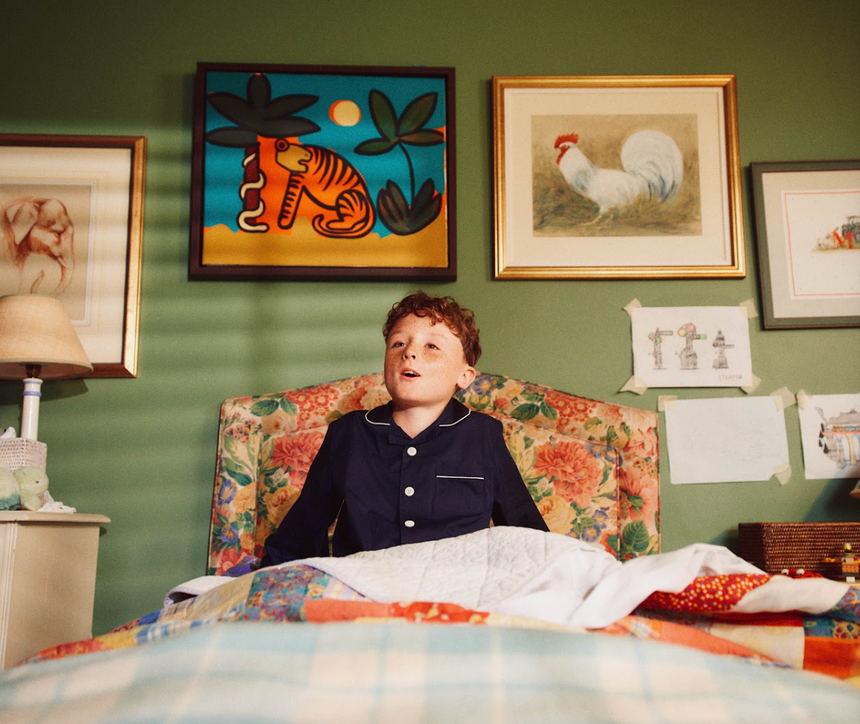 Kids 402 Long Pyjama Set Navy