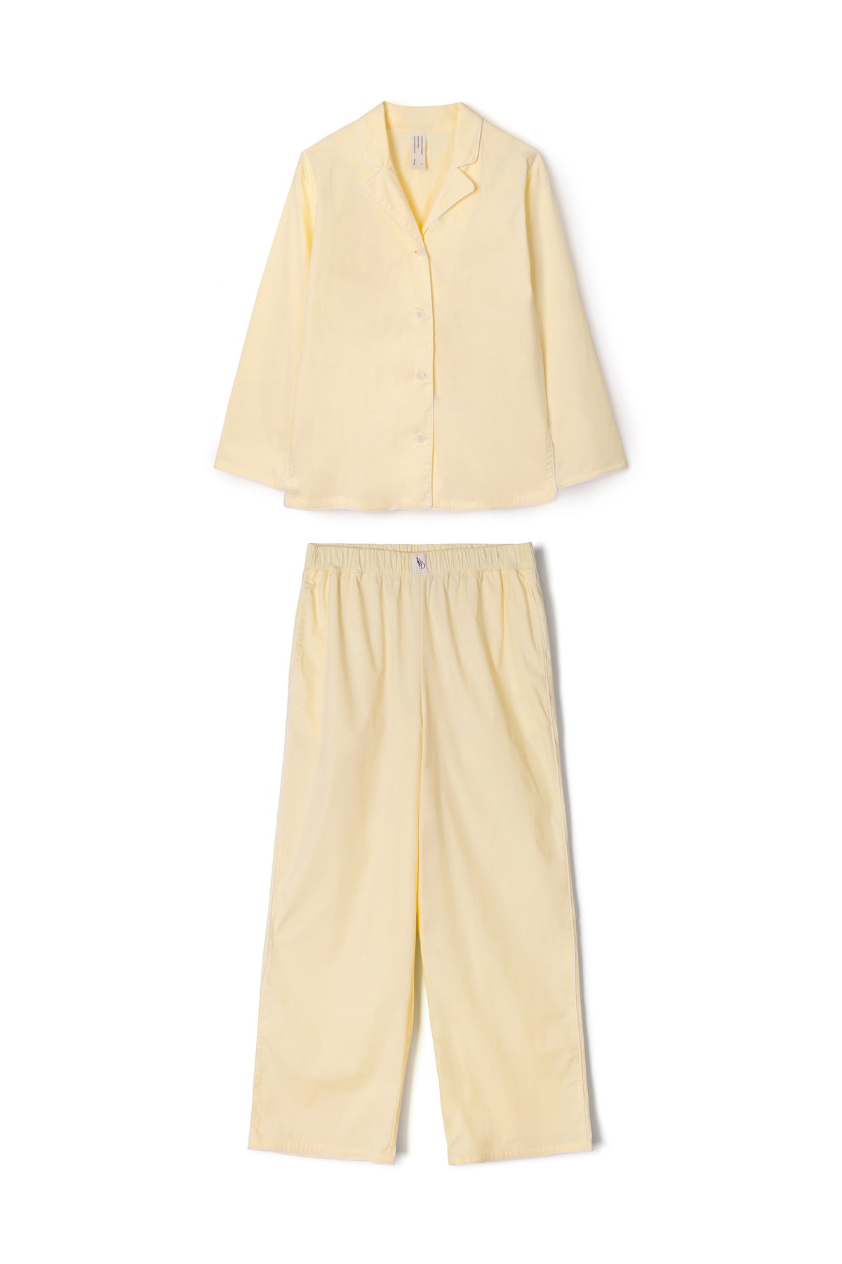402 Long Pyjama Set Yellow