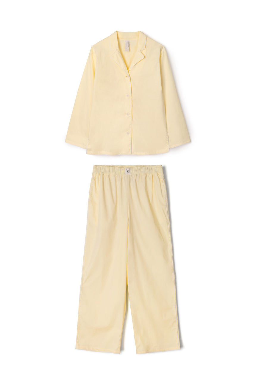 402 Long Pyjama Set Yellow